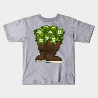 Bunch Berry Rain Boots Kids T-Shirt